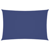 Zonnescherm rechthoekig 2x4 m oxford stof blauw