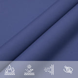 Zonnescherm rechthoekig 2x4 m oxford stof blauw