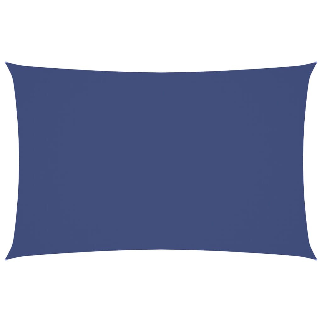 Zonnescherm rechthoekig 2x5 m oxford stof blauw
