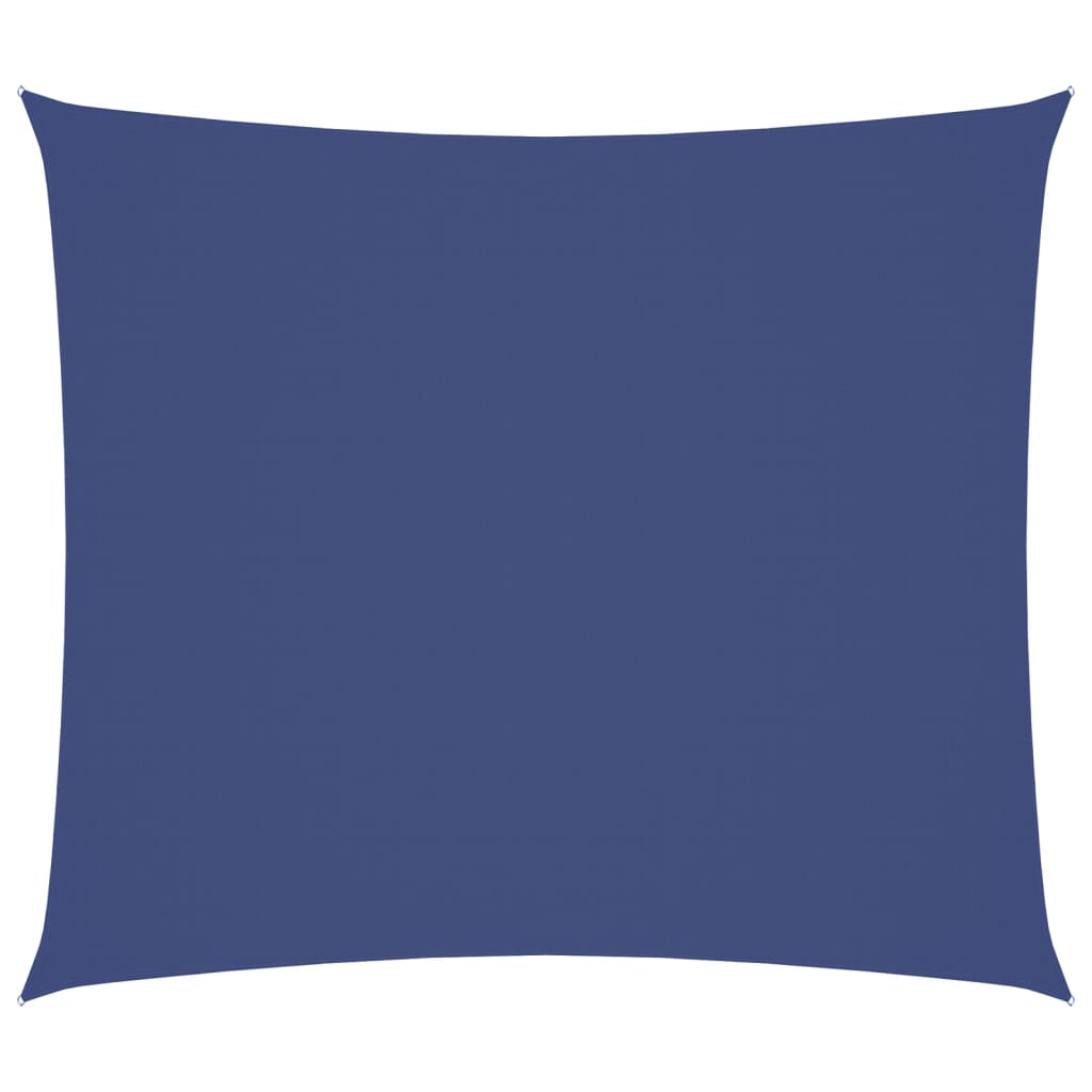 Zonnescherm rechthoekig 2,5x3 m oxford stof blauw
