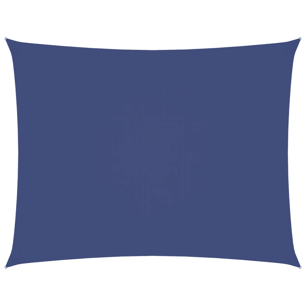 Zonnescherm rechthoekig 2,5x3,5 m oxford stof blauw