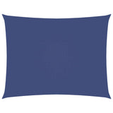 Zonnescherm rechthoekig 2,5x3,5 m oxford stof blauw