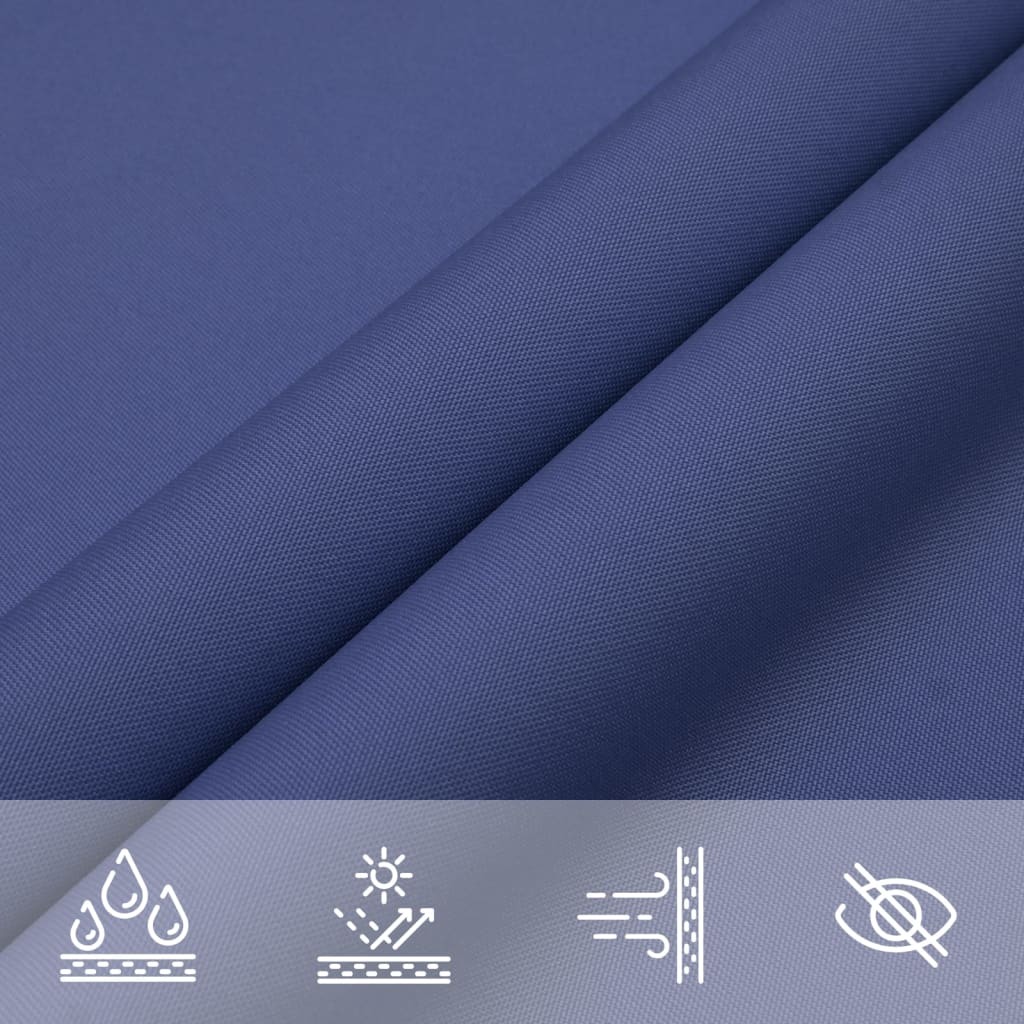 Zonnescherm rechthoekig 2,5x3,5 m oxford stof blauw