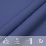 Zonnescherm rechthoekig 2,5x3,5 m oxford stof blauw