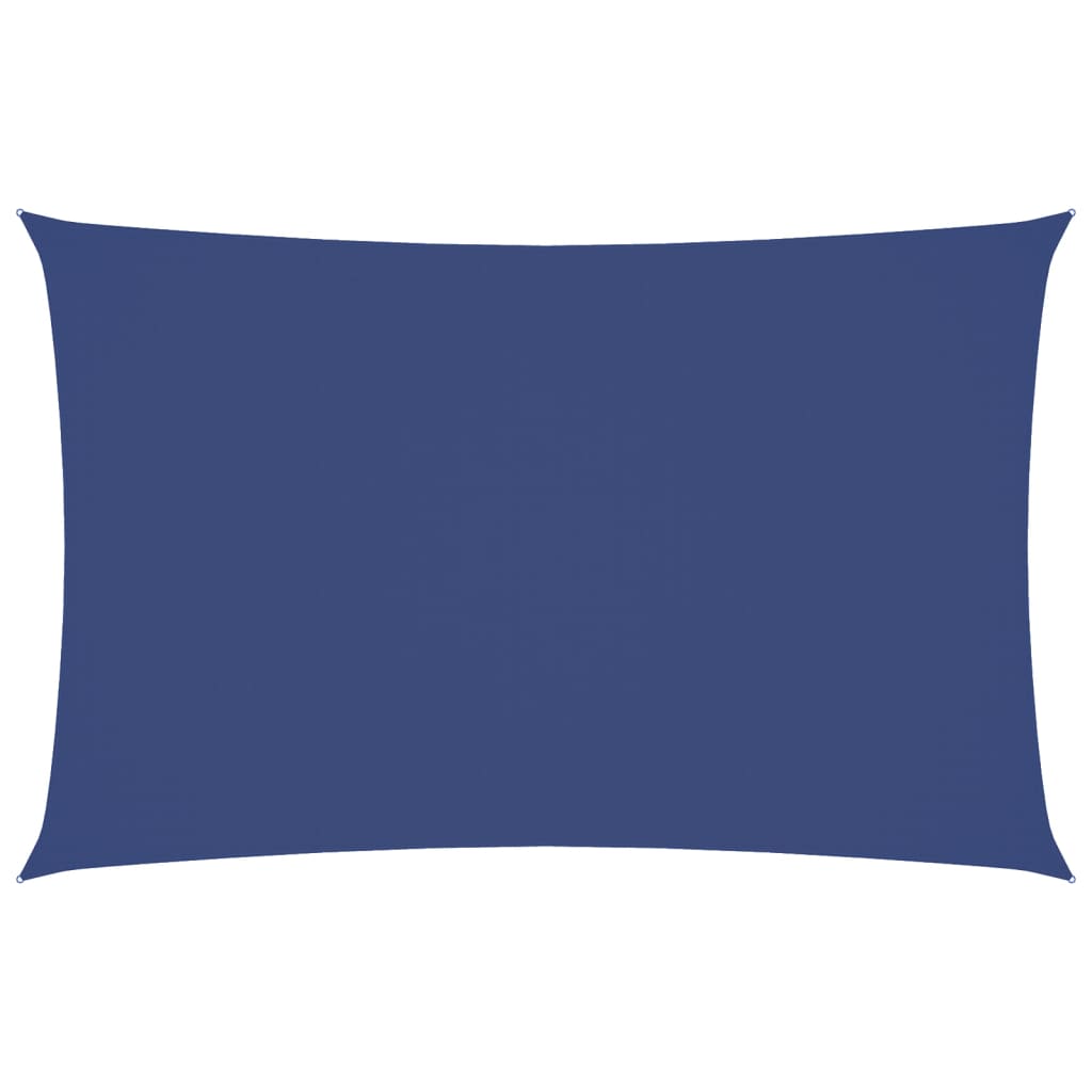 Zonnescherm rechthoekig 2,5x5 m oxford stof blauw