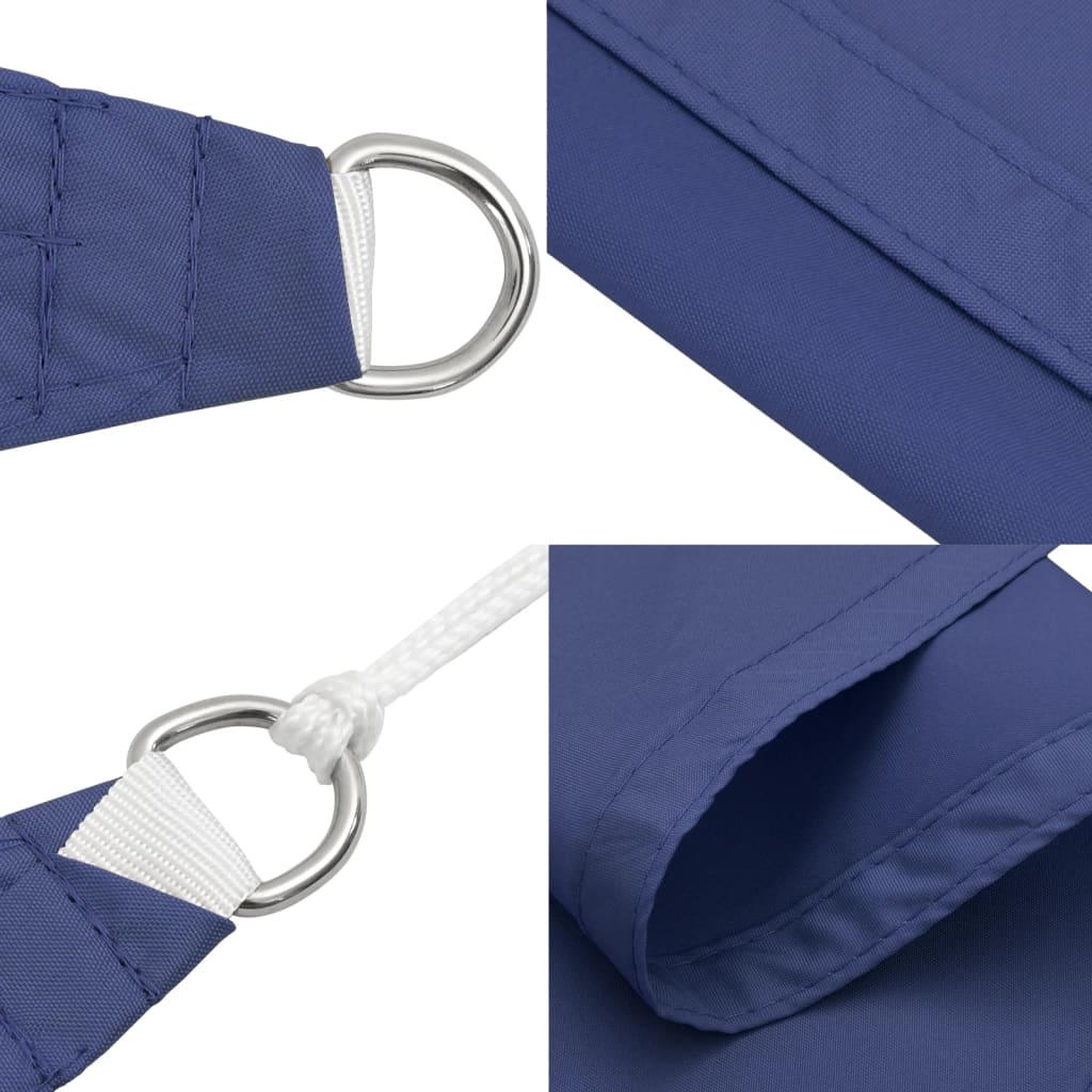 Zonnescherm rechthoekig 2,5x5 m oxford stof blauw
