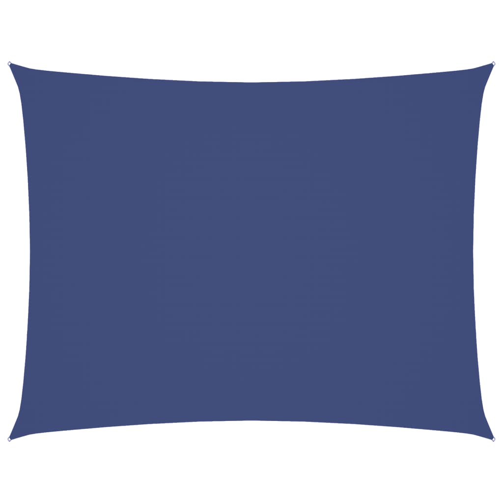 Zonnescherm rechthoekig 3,5x5 m oxford stof blauw