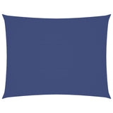 Zonnescherm rechthoekig 3,5x5 m oxford stof blauw