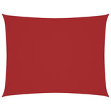 Zonnescherm rechthoekig 2x3 m oxford stof rood