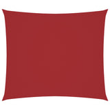 Zonnescherm rechthoekig 2,5x3 m oxford stof rood