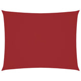 Zonnescherm rechthoekig 5x7 m oxford stof rood