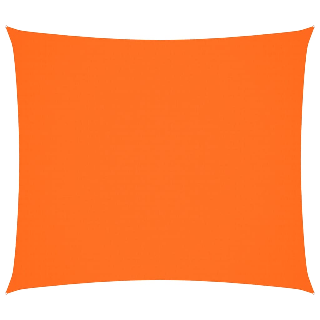 Zonnescherm rechthoekig 2,5x3 m oxford stof oranje