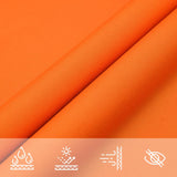 Zonnescherm rechthoekig 2,5x3 m oxford stof oranje