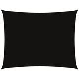Zonnescherm rechthoekig 5x7 m oxford stof zwart