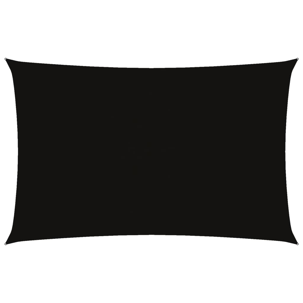 Zonnescherm rechthoekig 5x8 m oxford stof zwart