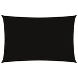 Zonnescherm rechthoekig 5x8 m oxford stof zwart