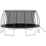 Trampolineset rond 150 kg 488x90 cm