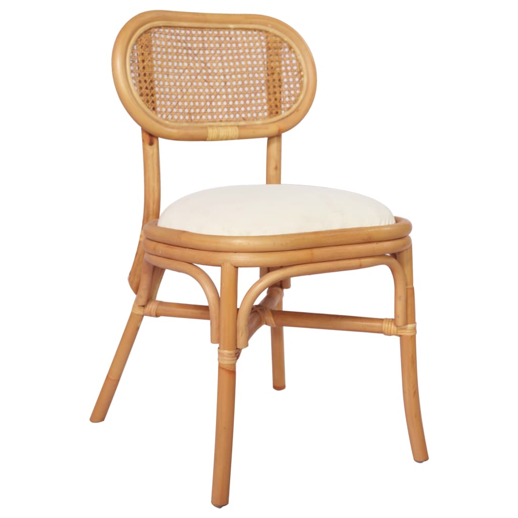 Eetkamerstoelen 2 st linnen - AllerleiShop