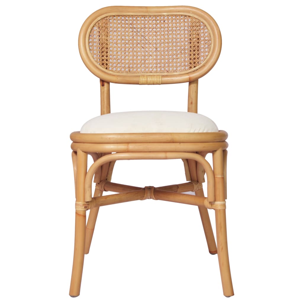 Eetkamerstoelen 2 st linnen - AllerleiShop