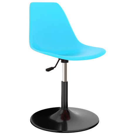 Eetkamerstoelen 2 st draaibaar PP blauw - AllerleiShop