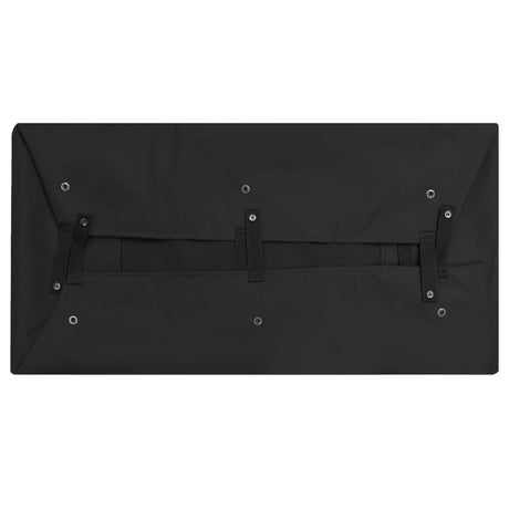 Tuinwagenvoering 81x41x21 cm stof zwart - AllerleiShop