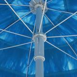 Strandparasol Hawaï 300 cm blauw