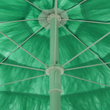 Strandparasol Hawaï 180 cm groen