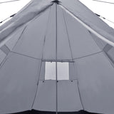 Tent 4-persoons grijs