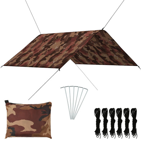 Afdekzeil 3x2,85 m camouflage - AllerleiShop