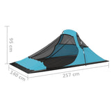 Tent 317x240x100 cm blauw