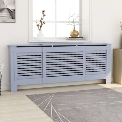 Radiatorombouw 205 cm MDF grijs - AllerleiShop