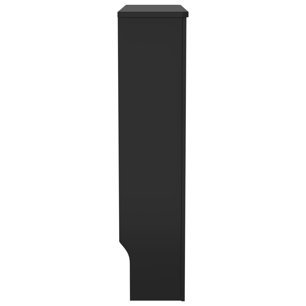 Radiatorombouw 78 cm MDF zwart - AllerleiShop