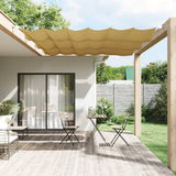 Luifel verticaal 60x270 cm oxford stof beige