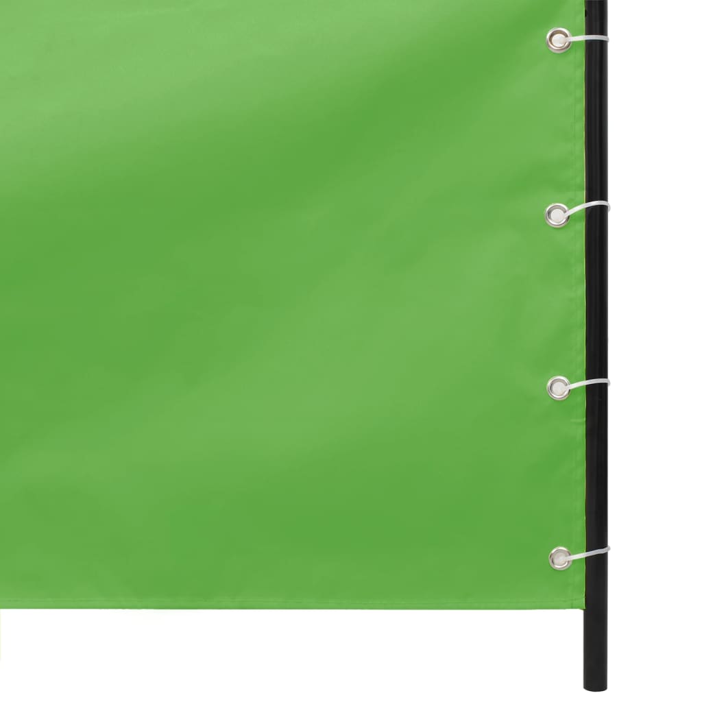 Balkonscherm 80x240 cm oxford stof lichtgroen