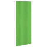 Balkonscherm 100x240 cm oxford stof lichtgroen