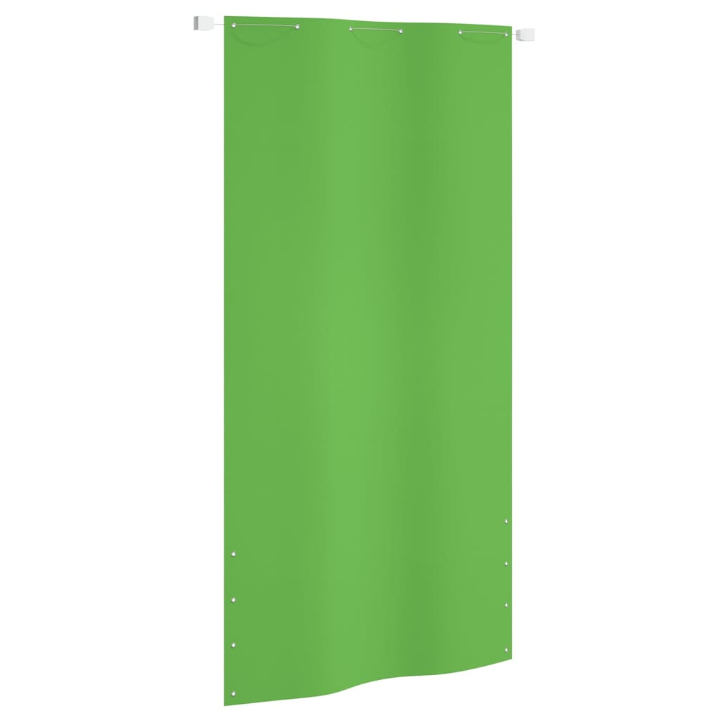 Balkonscherm 120x240 cm oxford stof lichtgroen