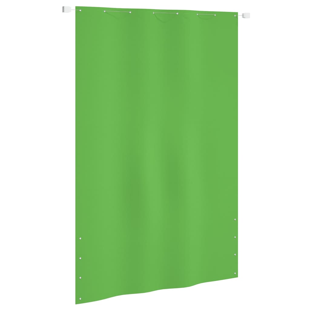 Balkonscherm 160x240 cm oxford stof lichtgroen