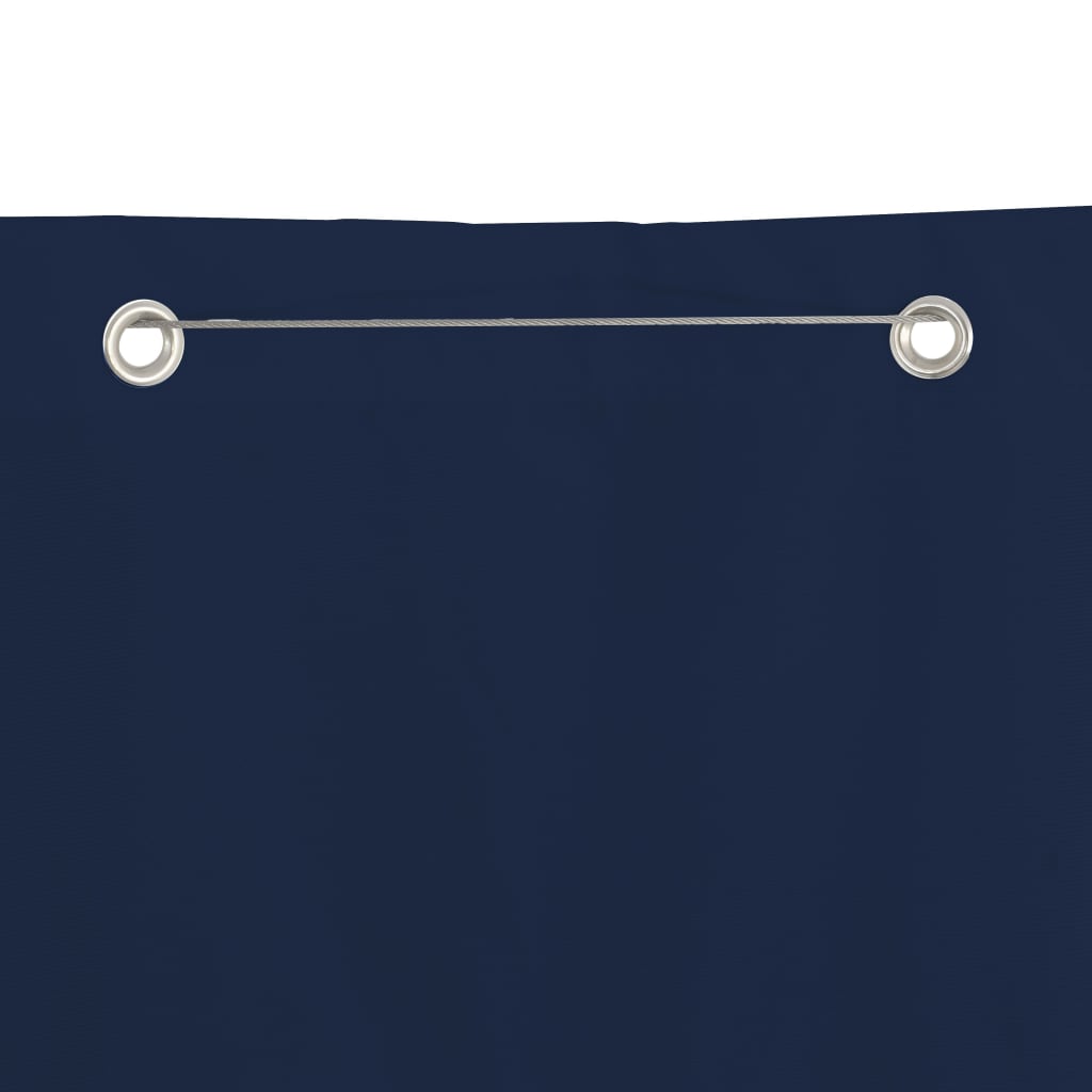 Balkonscherm 80x240 cm oxford stof blauw