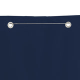 Balkonscherm 80x240 cm oxford stof blauw