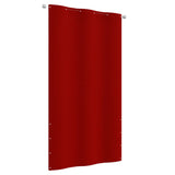 Balkonscherm 120x240 cm oxford stof rood