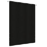 Balkonscherm 160x240 cm oxford stof zwart