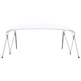 Biminitop 4-boogs 243x(230-244)x137 cm wit