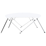 Biminitop 4-boogs 243x(230-244)x137 cm wit