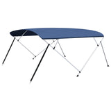 Biminitop 4-boogs 243x(230-244)x137 cm marineblauw - AllerleiShop