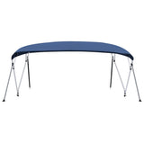 Biminitop 4-boogs 243x(230-244)x137 cm marineblauw - AllerleiShop