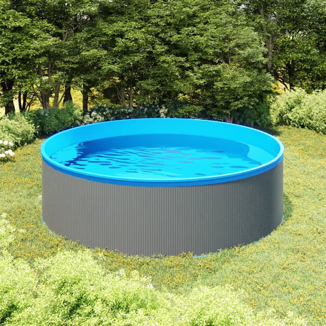 Splasher pool 350x90 cm grijs - AllerleiShop