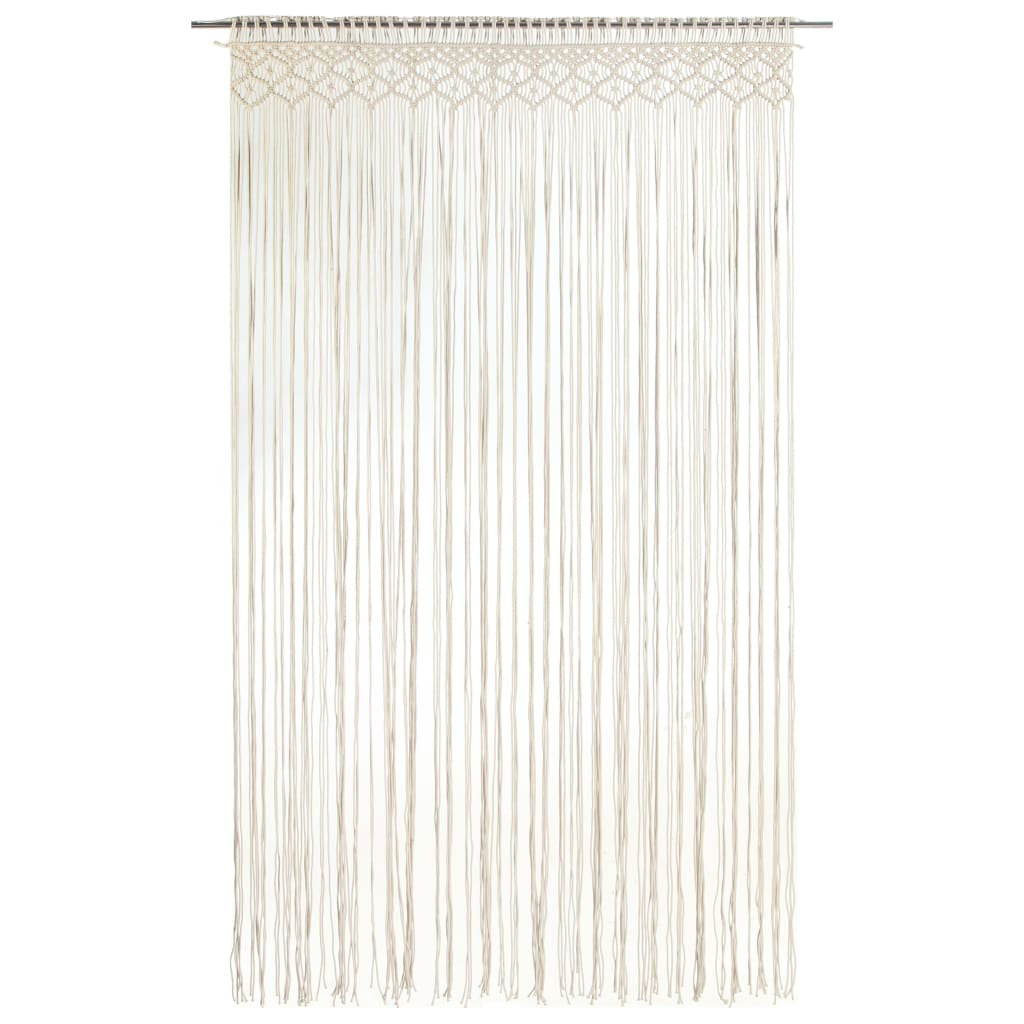 Gordijn macramé 140x240 cm katoen - AllerleiShop