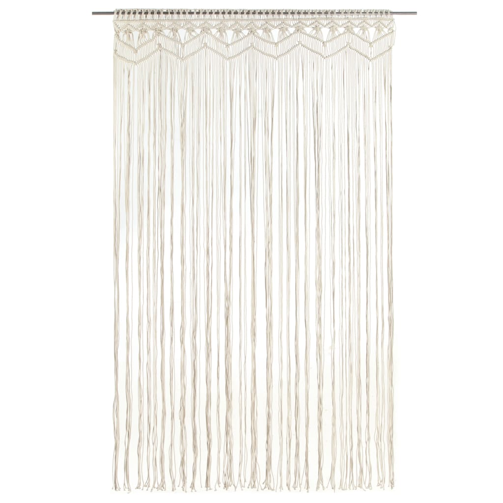 Gordijn macramé 140x240 cm katoen - AllerleiShop