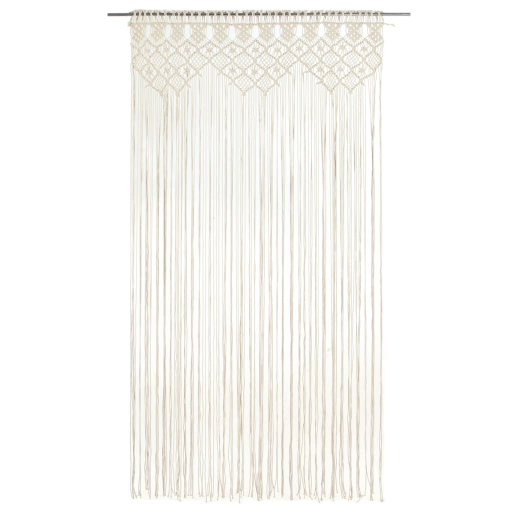 Gordijn macramé 140x240 cm katoen - AllerleiShop