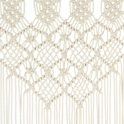 Gordijn macramé 140x240 cm katoen - AllerleiShop